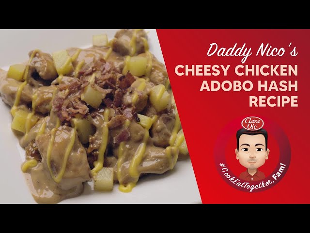 Cheesy Chicken Adobo Recipe